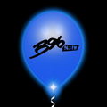 White Lumi-Loon Balloons w/ Blue LED Lights